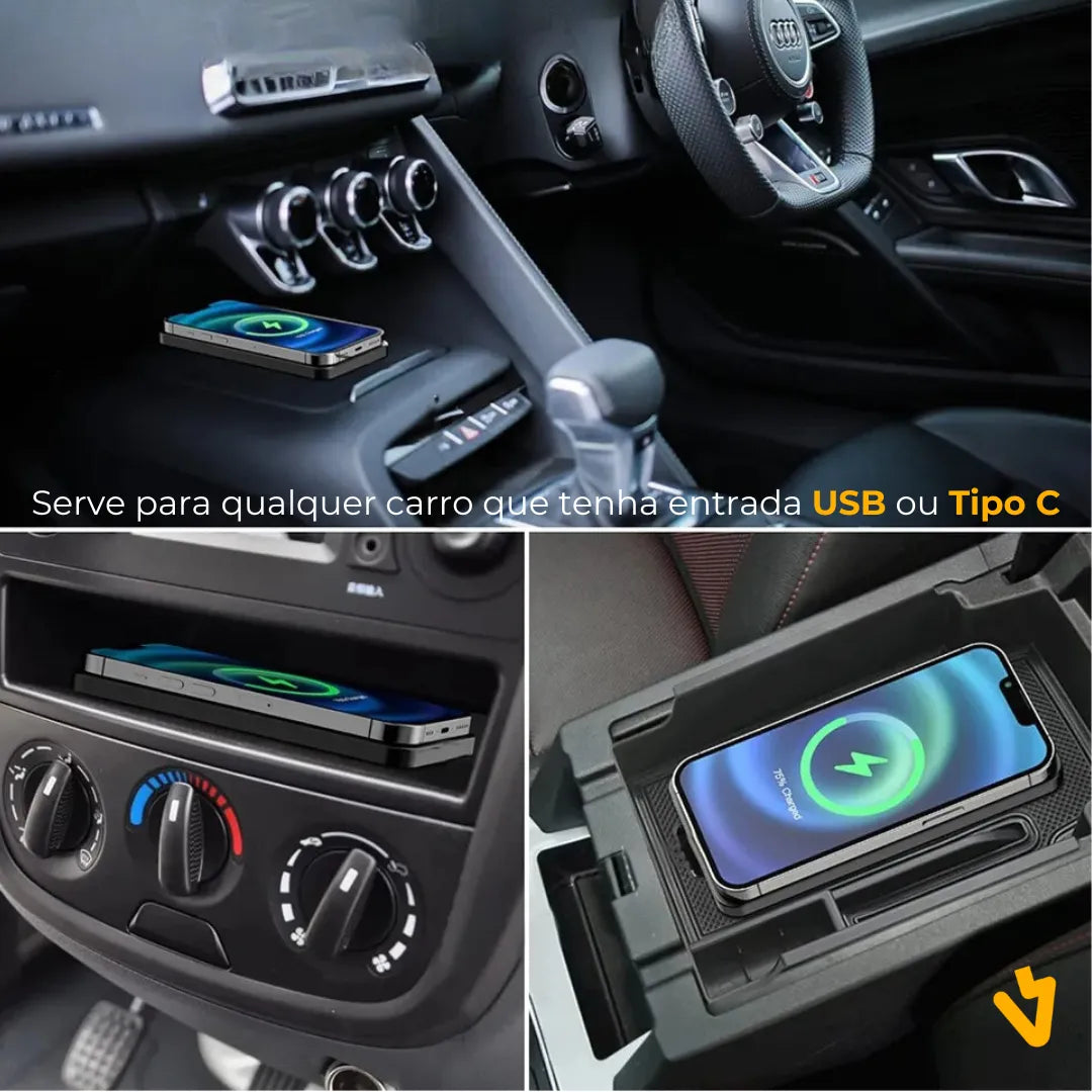 PowerWave™ Wireless Car Charger - Charge your phone on the go