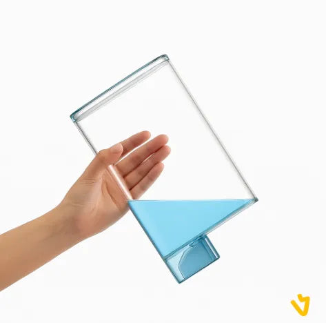 Recipiente hermético con pico dispensador y vaso medidor premium – 2 litros