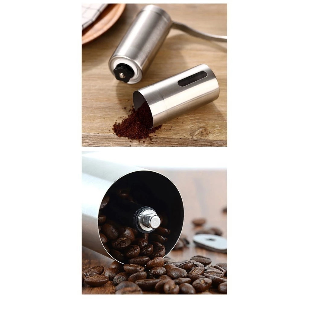 Premium Stainless Steel Manual Coffee Grinder with Adjustment