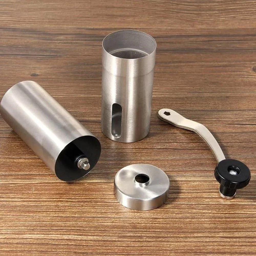Premium Stainless Steel Manual Coffee Grinder with Adjustment