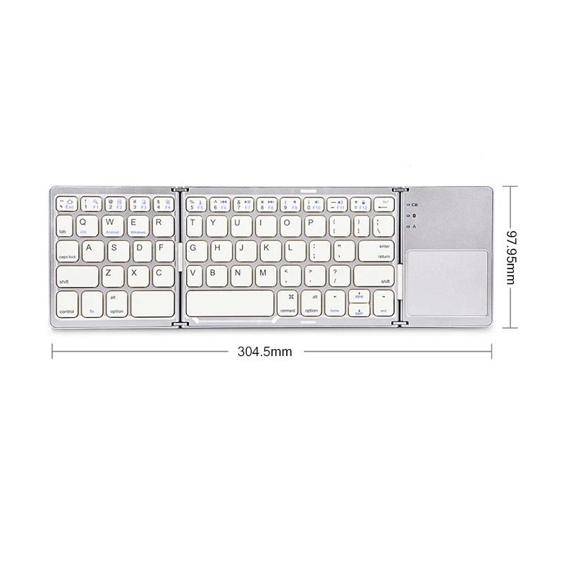 KeyboardTec™ - Bluetooth Keyboard for Cell Phones - Don't suffer anymore when typing