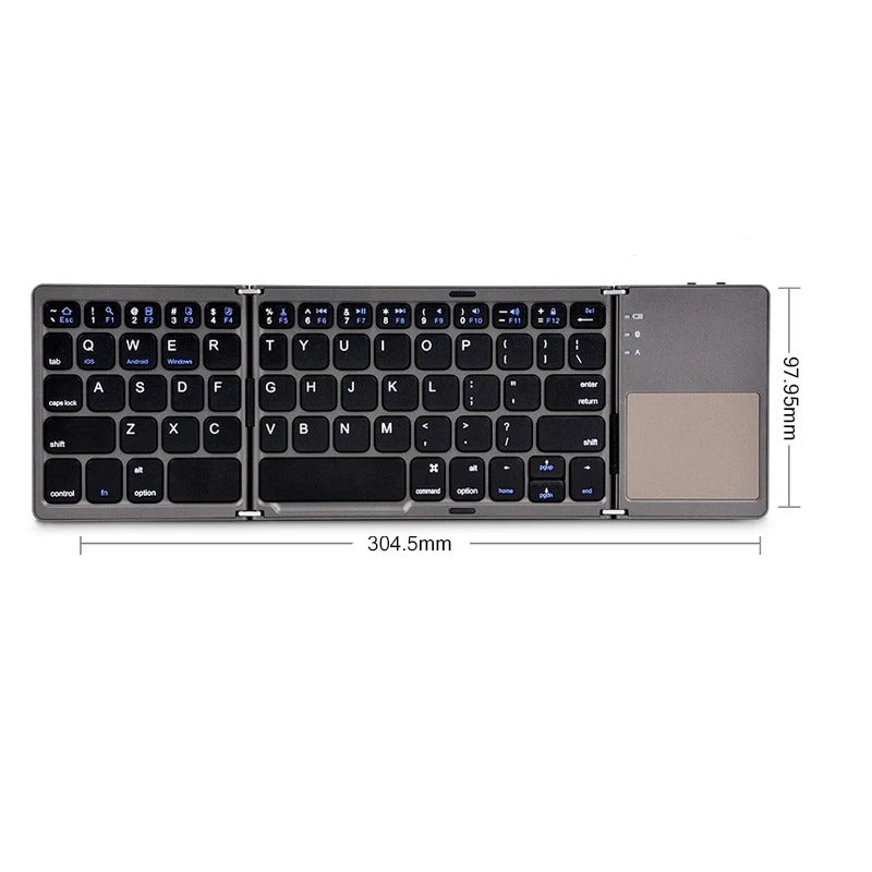 KeyboardTec™ - Bluetooth Keyboard for Cell Phones - Don't suffer anymore when typing