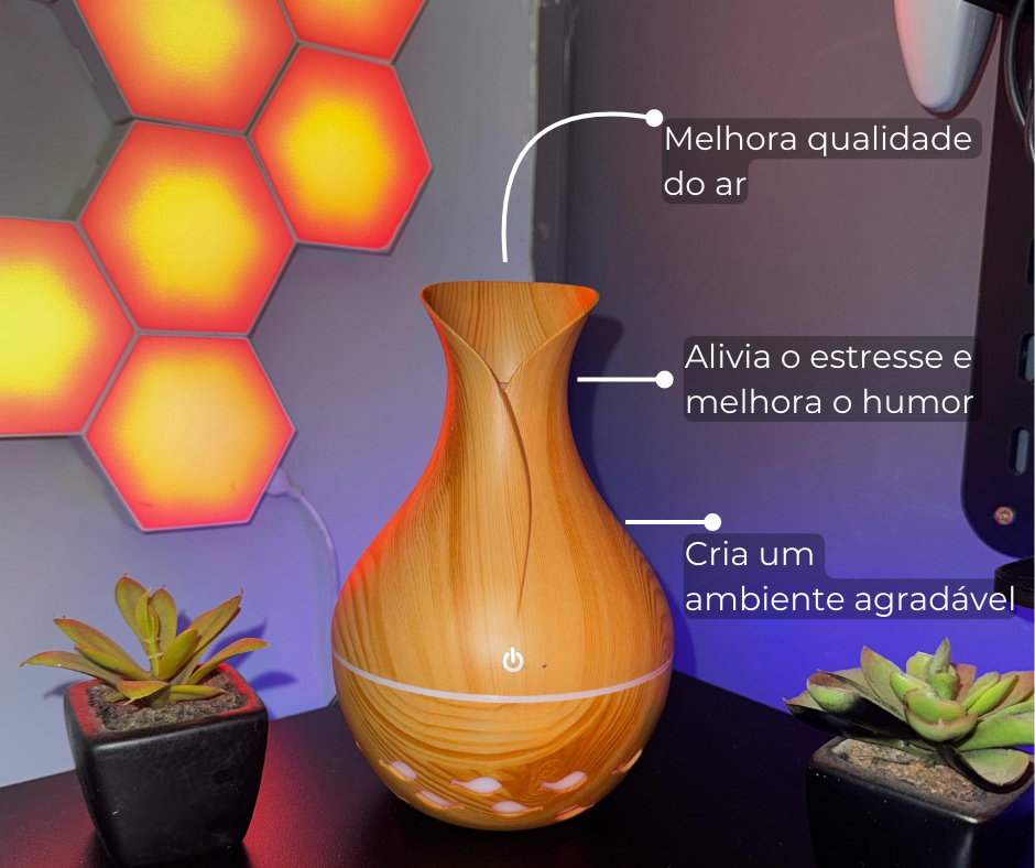 Ultrasonic Aroma Diffuser - Humidify the air and reduce stress