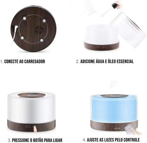 EssenceFusor™ - Aroma Diffuser - Your Relaxing Oasis at Home