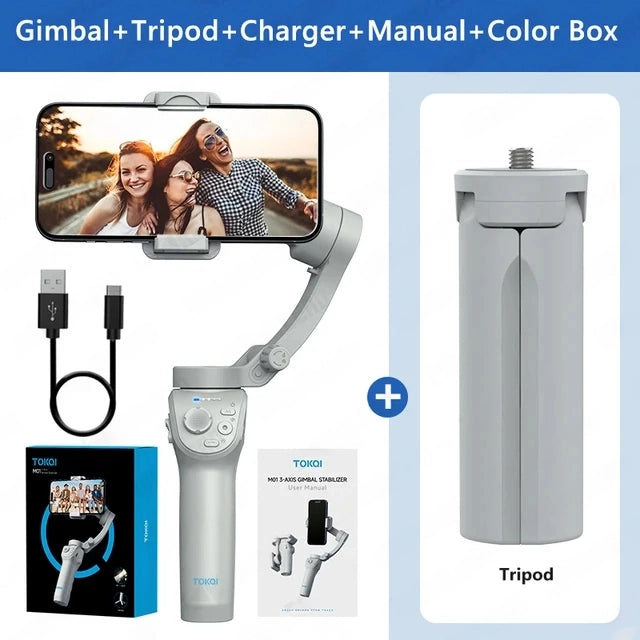 TOKQI M01 Gimbal - Elevate Your Recordings