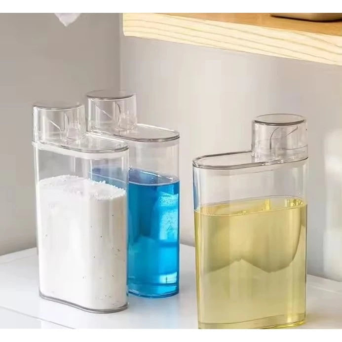 Airtight Container with Dispenser Spout and Premium Measuring Cup – 2 Liters