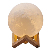 Moon Light™ - Decorative 3D Full Moon USB Lamp with Stand