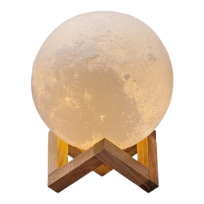 Moon Light™ - Decorative 3D Full Moon USB Lamp with Stand